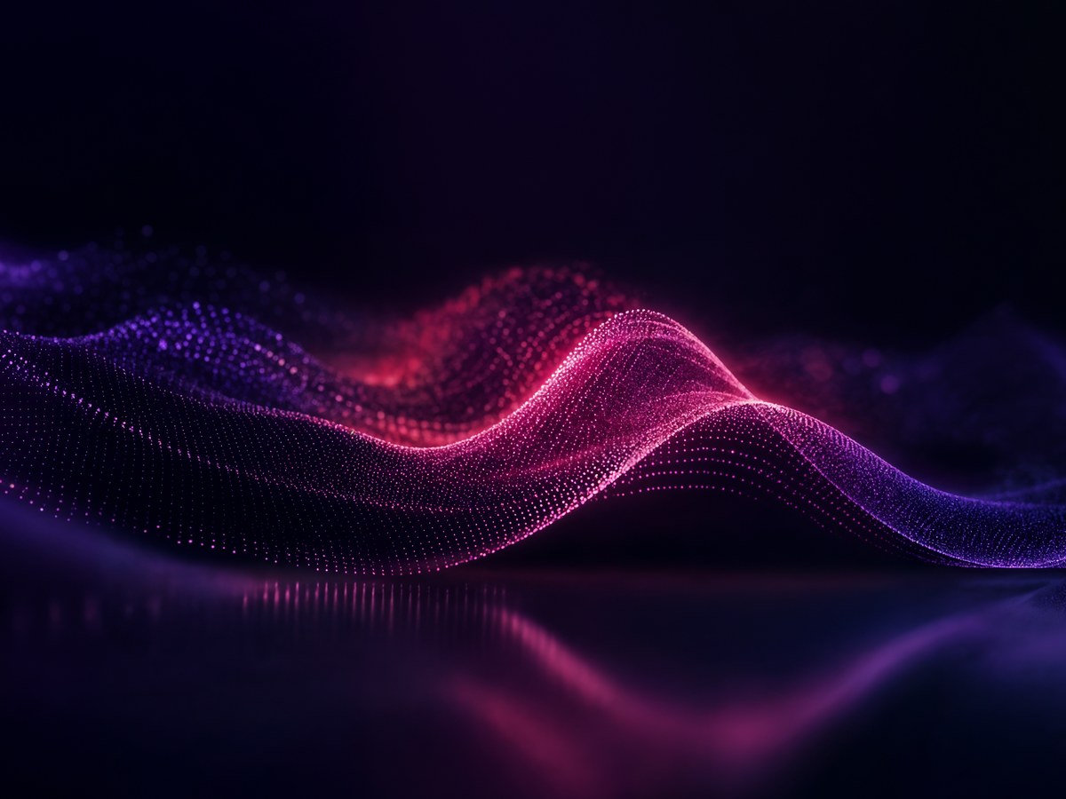 Music waveform composed with Score